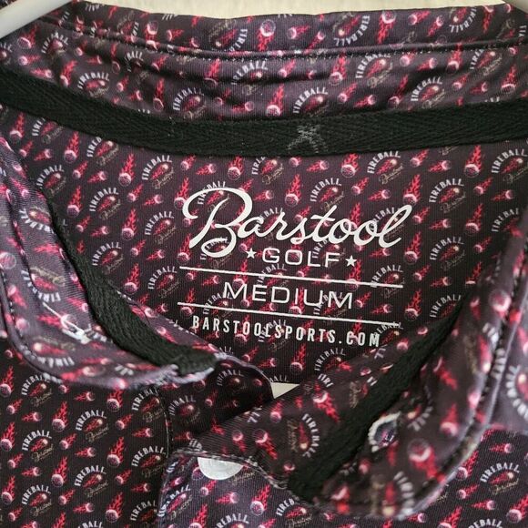 Barstool Fireball Golf Polo - Picture 4 of 7